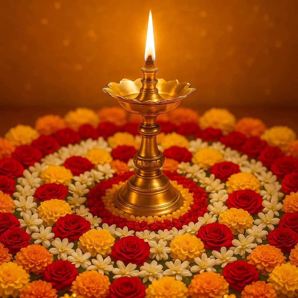Diwali Lakshmi Kubera Puja performed at home in Agara, Bangalore by a Gopuja Vedic pandit
