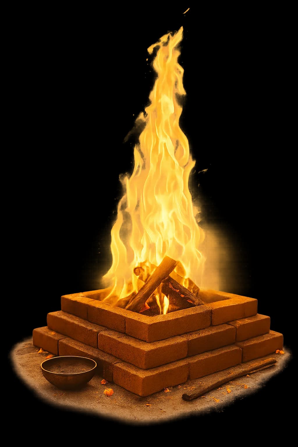 Shri Sukta Homa performed by a Gopuja Vedic pandit