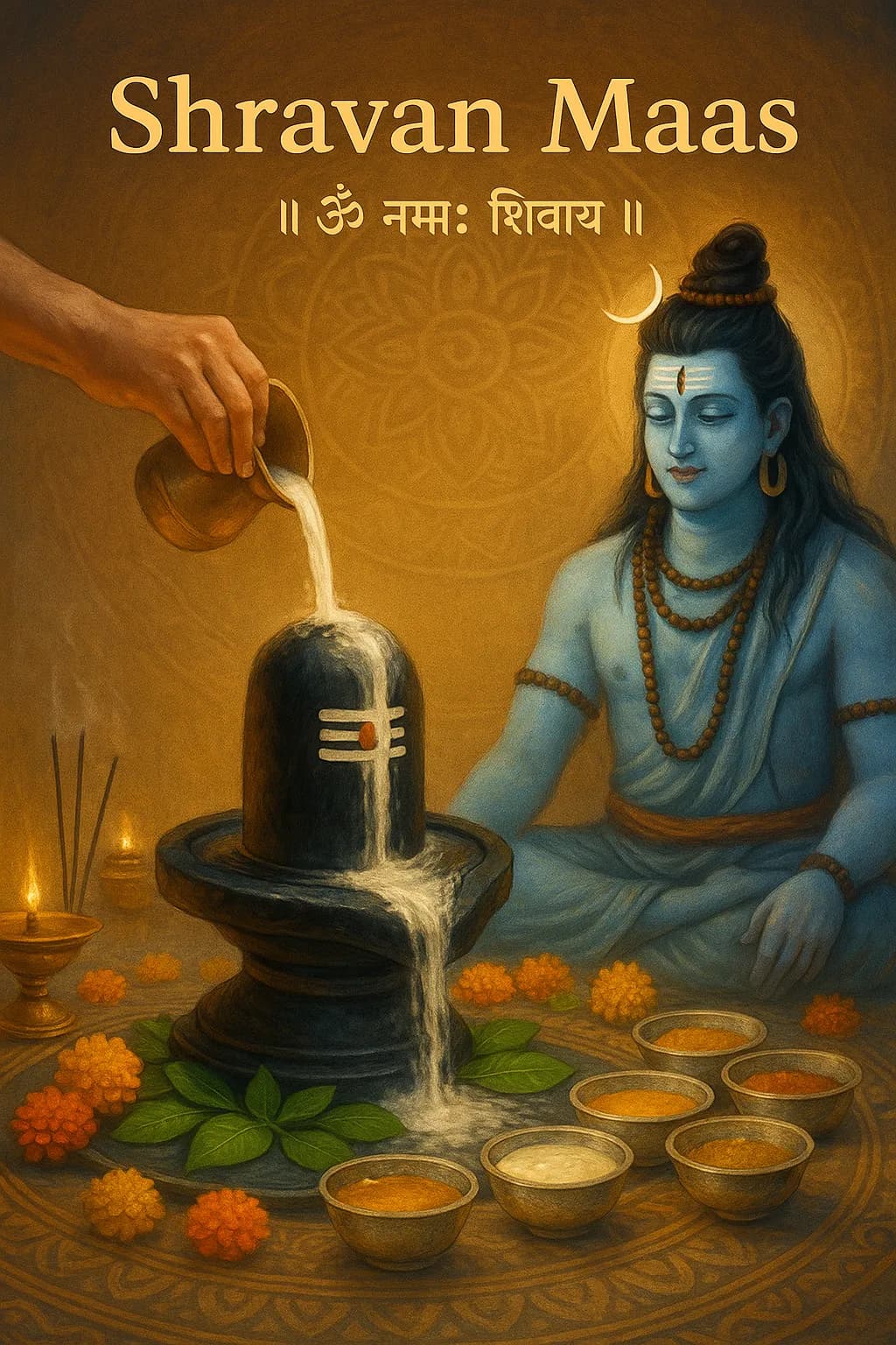 Ekadasha Rudra Puja performed by a Gopuja Vedic pandit